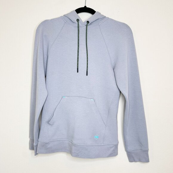 Janji Circuit Knit Hoodie – Gray – Men’s XXS - Picture 10 of 10